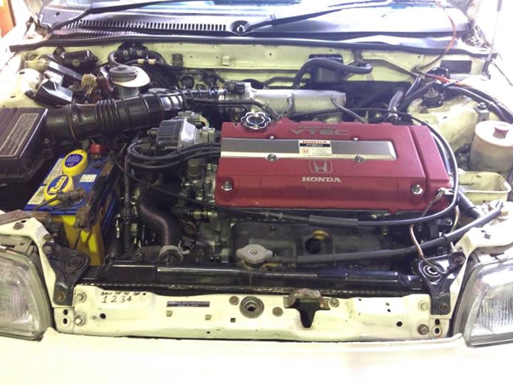 B18C7 nice STD conversion into ED9 CRX